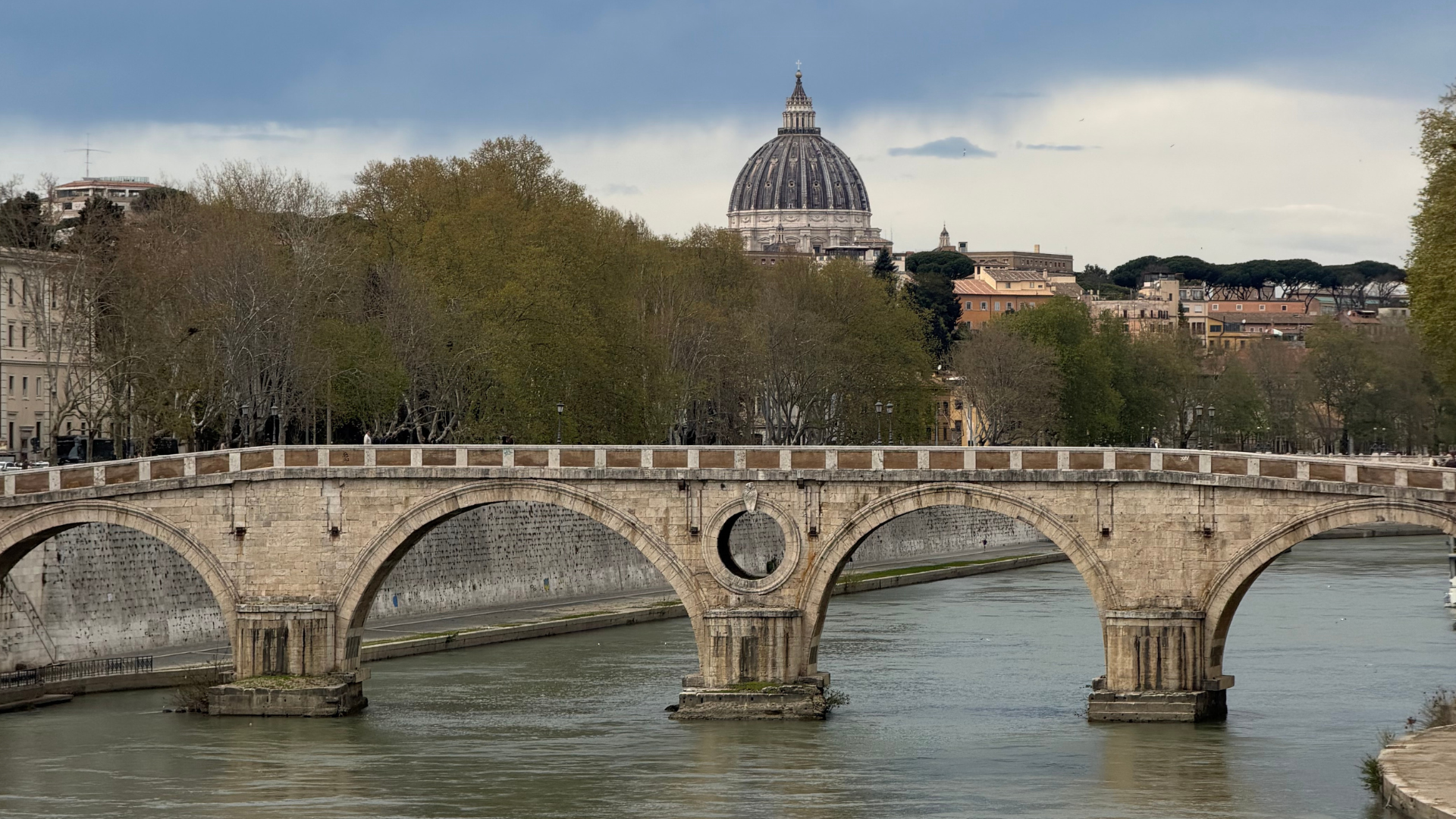 A view of Rome.