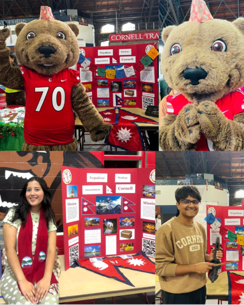 Students represent their organization at Clubfest.