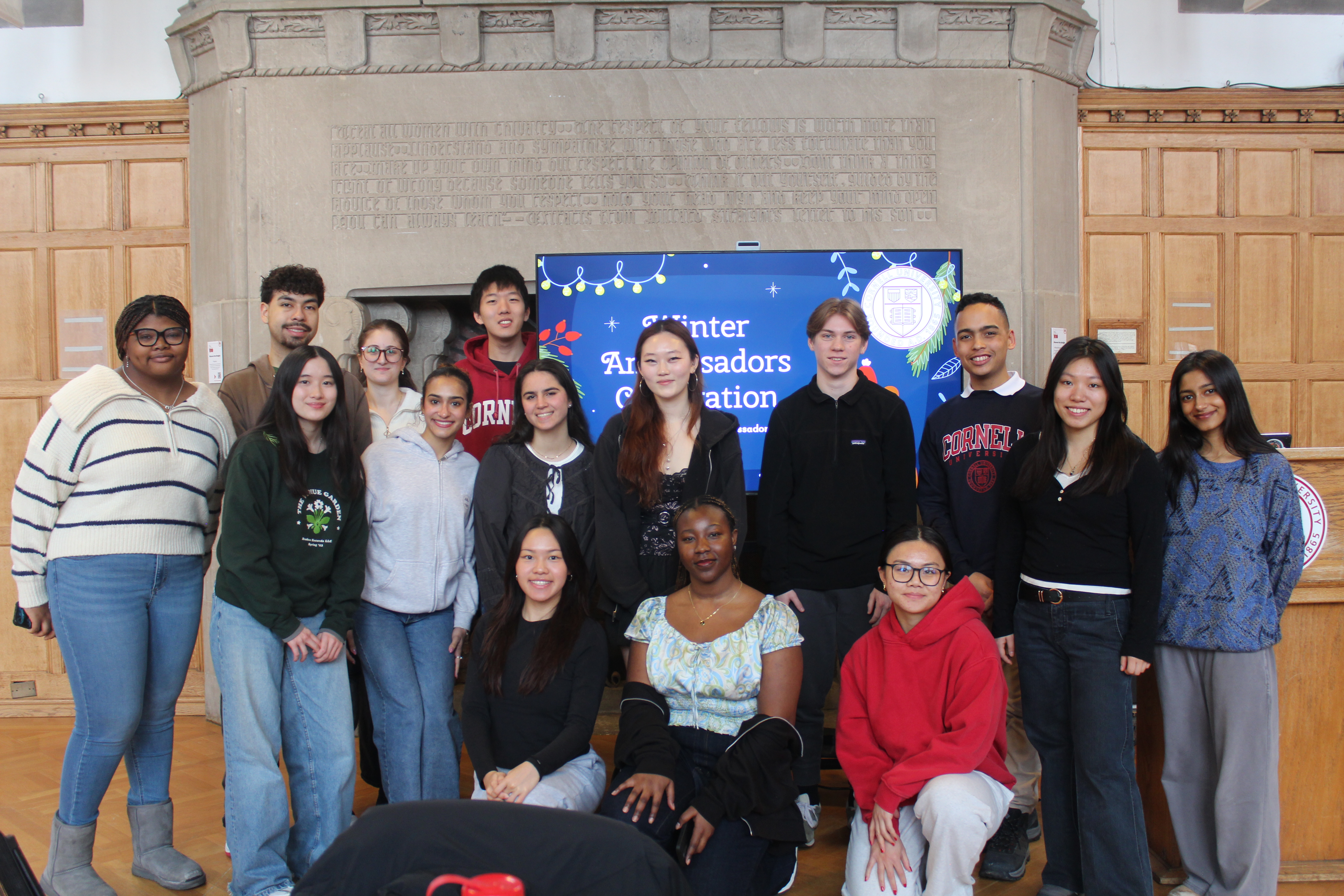 Winter ambassadors.