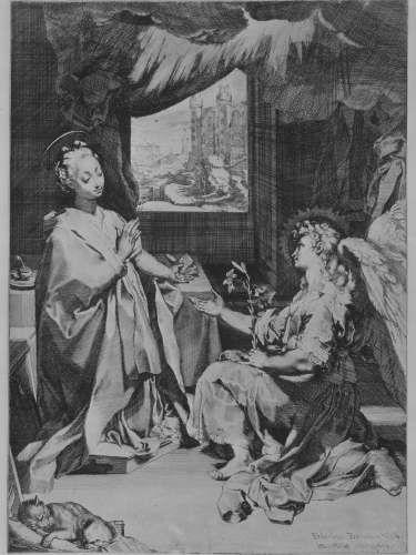 Federico Barocci, The Annunciation as provided by the Met open-access collection.