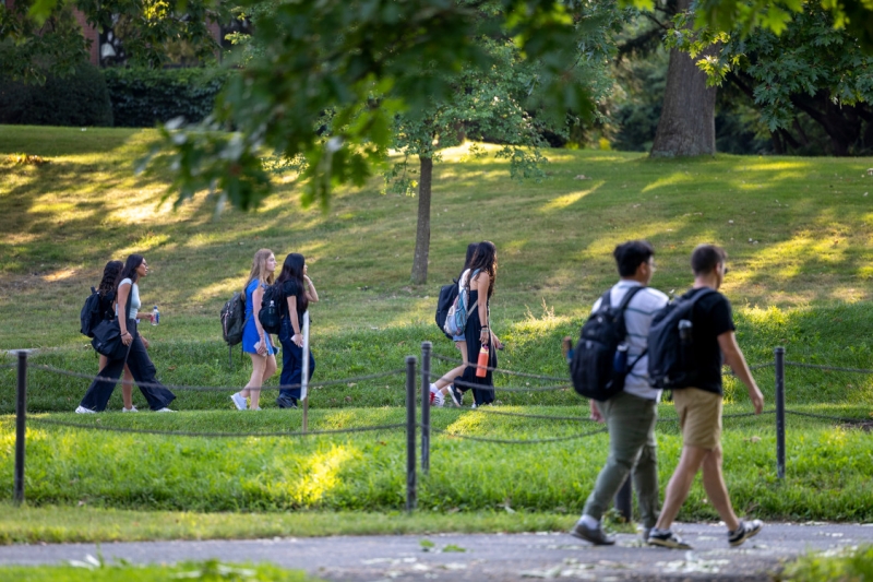 The first day of classes of the 2024 fall semester.