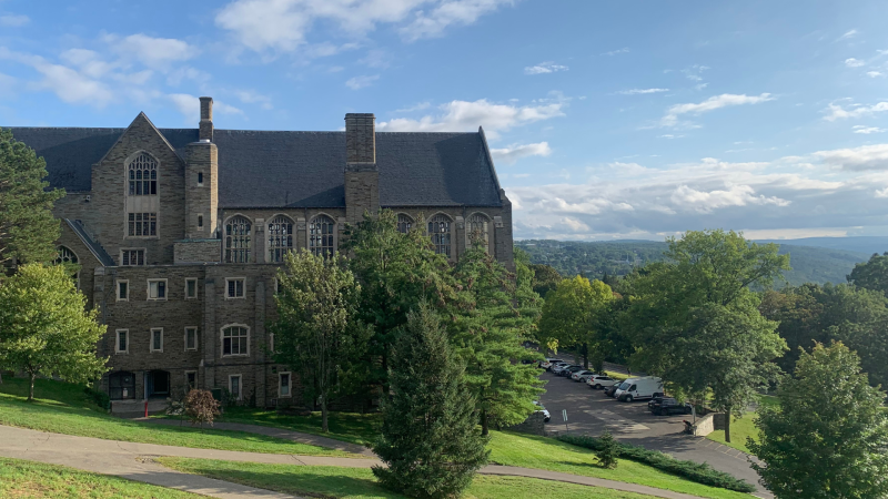 A view from central campus