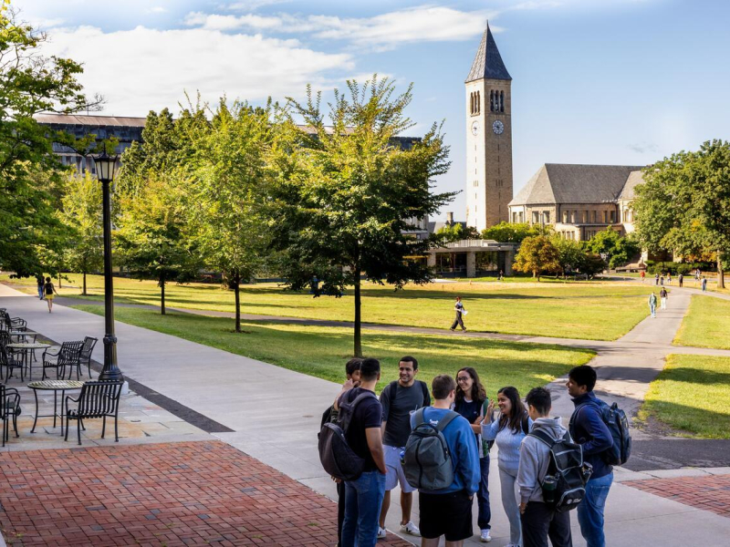 Students walk to class on the opening day of Fall Semester 2025 on Monday, August 25, 2025. 