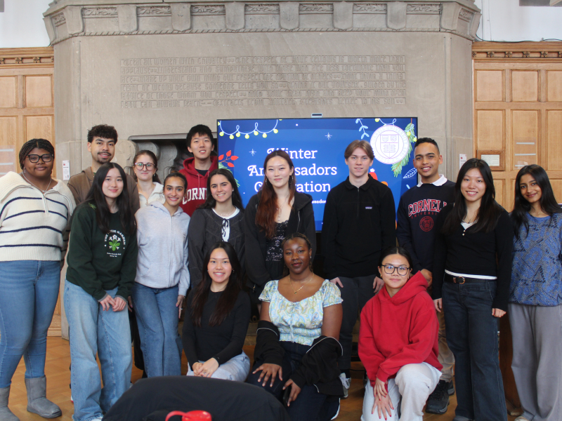 Winter ambassadors.