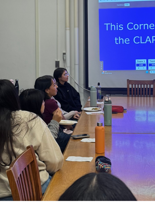 A Cornell Latinx Association of Pre-Law Students meeting.